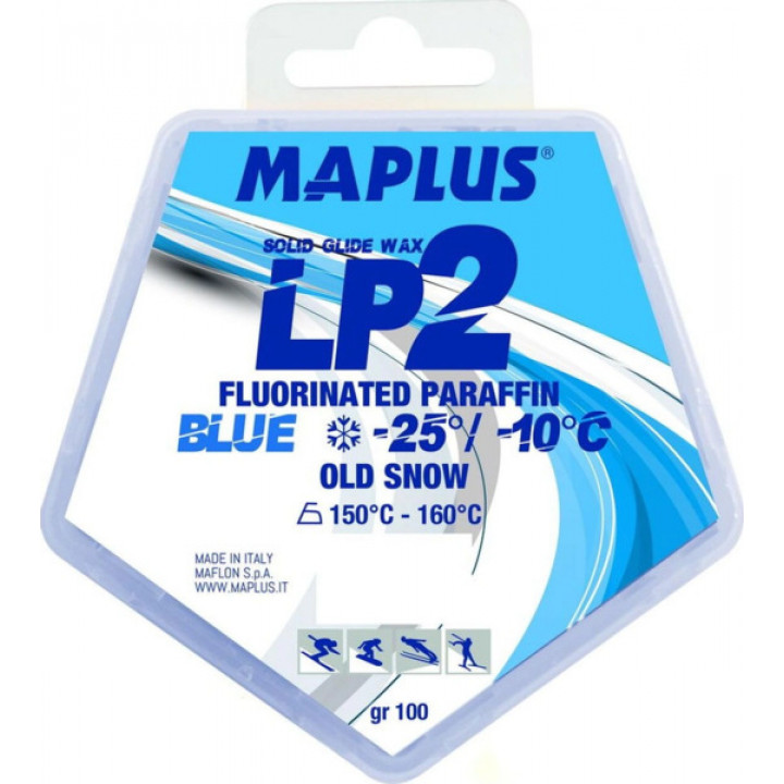 Парафин MAPLUS LP2 blue (-25-10) 100 гр.